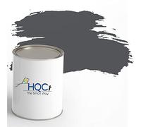 HQC Anti Mould Paint 1L Satin Classic Grey - Mould Resistant & Stain Blocking Paint for Interior & Exterior Use - Waterproof, Anti-Bacterial, Anti-Fungal Protection Ideal for Kitchen & Bathroom Walls