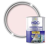 HQC Chalkboard & Blackboard Paint- Baby Pink - 1 Litre | Waterproof & Highly Durable Emulsion Matt Finish