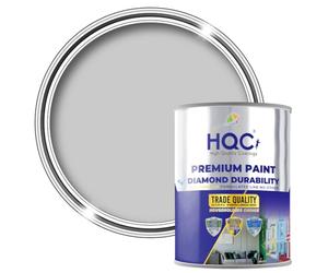 HQC Chalkboard & Blackboard Paint - Dove Grey - 1 Litre | Waterproof & Highly Durable Emulsion | Blackboard Paint for Interior & Exterior Walls & Boards | Matt Finish