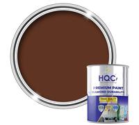 HQC Fence and Garden Paint | Furniture, Shed, Wood, Outdoor Paint | Garden Fence | Quick-Drying | 1L Leaf Brown