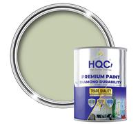 Hqc Masonry Touch Up Paint - Repairs & Covers Brick, Concrete, Pebbledash & Plaster - Sage Green - 1L