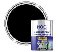 Hqc Matt Emulsion Paint - Matt Finish For Interior Walls & Ceilings - Black - 10L