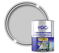 Hqc Matt Emulsion Paint - Matt Finish For Interior Walls & Ceilings - Dove Grey - 5L