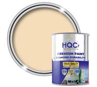 Hqc Matt Emulsion Paint - Matt Finish For Interior Walls & Ceilings - Light Beige - 5L