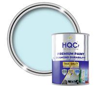 Hqc Matt Emulsion Paint - Matt Finish For Interior Walls & Ceilings - Light Blue - 10L