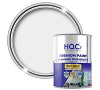 Hqc Matt Emulsion Paint - Matt Finish For Interior Walls & Ceilings - Light Grey - 10L