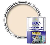 Hqc Matt Emulsion Paint - Matt Finish For Interior Walls & Ceilings - Magnolia - 10L