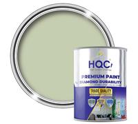 Hqc Matt Emulsion Paint - Matt Finish For Interior Walls & Ceilings - Sage Green - 1L