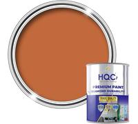 HQC Smooth Masonry Paint - Terracotta - 5 Litre - Exterior Wall Paint for Render, Pebbledash, Brick, Concrete & Garden Walls - Waterproof & Dirt Resistant - Long-Lasting & Easy to Apply