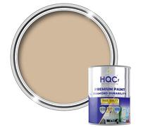 HQC Weather Shield Beige Smooth Masonry Paint | 1L in 30+ Colours | Storm Proof, Scrub Resistance & Waterproof | Weatherproof Technology Designed with Acrylic Resin for Ultimate Protection