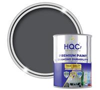 HQC Weather Shield Classic Grey Smooth Masonry Paint | 1L in 30+ Colours|Storm Proof, Scrub Resistance & Waterproof|Weatherproof Technology Designed with Acrylic Resin for Ultimate Protection