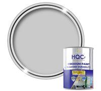 HQC Weather Shield Dove Grey Smooth Masonry Paint | 2.5L in 30+ Colours | Storm Proof, Scrub Resistance & Waterproof | Weatherproof Technology Designed with Acrylic Resin for Ultimate Protection