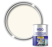HQC Weather Shield Ivory Smooth Masonry Paint | 1L in 30+ Colours | Storm Proof, Scrub Resistance & Waterproof | Weatherproof Technology Designed with Acrylic Resin for Ultimate Protection