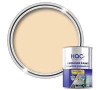 HQC Weather Shield Light Beige Smooth Masonry Paint | 1L in 30+ Colours | Storm Proof, Scrub Resistance & Waterproof | Weatherproof Technology Designed with Acrylic Resin for Ultimate Protection