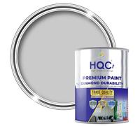 HQC Weather Shield Masonry Paint - Dove Grey - 2.5 Litre | Exterior Paint Suitable For All Outdoor Bricks, Concrete & Patios | Storm-Proof - Weatherproof Technology | Durable Matt Emulsion