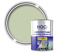 HQC Weather Shield Masonry Paint - Sage Green - 5 Litre | Exterior Paint Suitable For All Outdoor Bricks, Concrete & Patios | Storm-Proof - Weatherproof Technology | Durable Matt Emulsion
