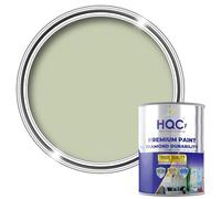 HQC Weather Shield Smooth Masonry Paint | 5L in 30+ Colours | Storm Proof, Scrub Resistance & Waterproof | Weatherproof Technology Designed with Acrylic Resin for Ultimate Protection Sage Green