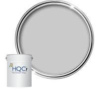 HQC Weather Shield Smooth Masonry Paint | 5L in 30+ Colours | Storm Proof, Scrub Resistance & Waterproof | Weatherproof Technology Designed with Acrylic Resin for Ultimate Protection Dove Grey