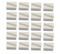 HQdeal 40 Pack Make Up Wedge Sponges, Nail Art Sponges, Face Paint Sponge Set, Triangle Shape Cosmetic Sponges for Liquid Foundation, Creams, and Powders