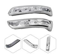 HQEJKCIOF Lens Dynamic Sequential 1 Pair Rear View Mirror Turn Signal Lamp Blicker For I30 2009-2012 87613-2L600 LED Repeater Light Rearview Car-styling