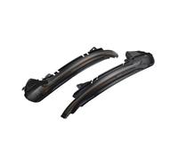 HQEJKCIOF Lens Dynamic Sequential Dynamic Blinker Side Marker Turn Signal Light Repeater Rearview Mirror Indicator For For A6 For S6 2013-2018