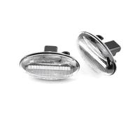 HQEJKCIOF Lens Dynamic Sequential Dynamic Side Marker Flowing Turn Signal Light Sequential Blinker For 307 206 207 407 107 For C1 For C2 For C3