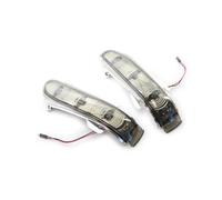 HQEJKCIOF Lens Dynamic Sequential For Benz S-Class W220 S320 S350 S500 S600 1999-2002 LED Side Mirror Turn Signal Light Grey