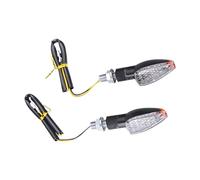 HQEJKCIOF Motorbike Turning Indicators 2PCS Universal 12V Flashing Turn Signals Motorcycle LED Lights Rear Blinker Indicator Tail Light For Cafe For Racer