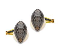 HQEJKCIOF Motorbike Turning Indicators Universal 2Pcs Motorcycle Led Turn Signal Indicator Light Lamp Bulb Blinker Flashers For CBR 600RR 1000RR 2004-2007