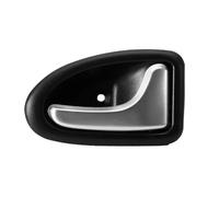 HQGQCEZEK 1/2 PCS Left Right Silver Matte Car Interior Door Handle Inside Inner Door Knob Fit for Renault for Clio 2000-2009 2/3-4/5 Doors Interior Door Handle(Right)
