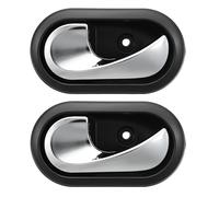 HQGQCEZEK 1/2X Left Side Only for Renault for Logan for Duster 2012-2016 Car Interior Door Handles Inside Inner Door Knob 8200733848 Interior Door Handle(2pcs Left Side)