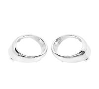HQGQCEZEK 1 Pair Chrome Trim Bezel Ring Fog Lamp For INFINITI G37 2010-2013 M56 2011-2013 M37 2011-2013 G25 2011 2012 Q70 2014 62256-1MS2A
