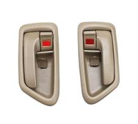 HQGQCEZEK 2PCS Inner Door Handle Inside Left Right Side 69205AA010E0 69206AA010E0 for Toyota for Camry 1997-2001 Interior Door Handle
