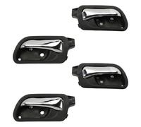 HQGQCEZEK 4 PCS Left&Right Side Chrome Interior Door Handles HO1353132 79542 72160SDAA02ZC for Accord Sedan 2003-2007 V Interior Door Handle