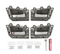 HQGQCEZEK 4PCS Inside Door Handles 1JV471J3AA Front Rear Interior Door Handles Replacement for Jeep for Grand Cherokee 2005-2011 Interior Door Handle