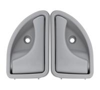 HQGQCEZEK 8200383752 1 Pair Grey Interior Door Handle Left&Right Side 8200259377 for Renault for Kangoo 1997-2007 for Twingo 1993-2007 Interior Door Handle