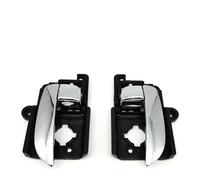 HQGQCEZEK 82610-0Q000 Interior Car Door Handle Chrome Inside Open Handles for Hyundai for Elantra HD Year 2008-2016 Silver Color Interior Door Handle(1 Pair)