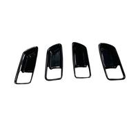 HQGQCEZEK Car Black Interior Door Handle Bowl Panel Decoration Cover Trim for Toyota for Corolla for Cross 2021 2022 RHD Handle Trim Replacement Interior Door Handle(Black)