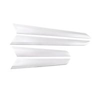 HQGQCEZEK Car Interior Door Decoration Panel Cover Trim Silver for Mercedes for Benz C Class W204 2008-2014 Interior Door Handle