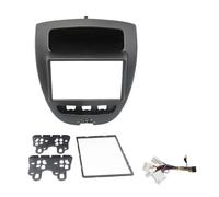 HQGQCEZEK Car Radio Panel For Citroen C1 2005-2014 7/10inch Universal Car Radio Frame Android MP5 Stereo Player 2Din Head Car Radio Frame(7INch Frame cable)