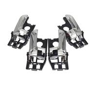 HQGQCEZEK for Kia for Sportage 2.0L 2.7L 2005 2006 2007 2008 2009 2010 Inner Interior Inside Door Handles Chrome Front Rear Left Right 4PCS Interior Door Handle