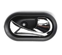 HQGQCEZEK Rear Front Left Or Right Interior Door Handle Assembly Black Chrome for Renault for Sandero for Logan for Duster 2012-2016 8200733848 8200733847 Interior Door Handle(Right Side)