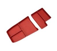 HQGQCEZEK TPE Car Central Armrest Storage Box Centre Control Armrest Hidden Organizer Interior Accessory For X1 U11 2023 2024 2025 LHD (B Red)