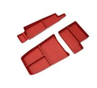 HQGQCEZEK TPE Car Central Armrest Storage Box Centre Control Armrest Hidden Organizer Interior Accessory For X1 U11 2023 2024 2025 LHD (AB Red)