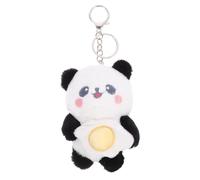 HQHYGM Adorable Panda Keychain Pendant Cute Cartoon Animal Doll for Bags and Keys for Birthdays Valentine Day and Holidays Soft and Cozy Hanging Accessory