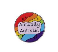 HQHYGM Autism Colorful Puzzle heart Pin Autistic Mom Jewelry Gift Decorative Hat Jacket Wallet