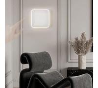 HQHYGM Indoor Wall Light with Touch Control Switches Wall Lamps Interior Decor Wall Sconces for Bedroom Cafeteria Decorative Illumination 3000K/4500K/6000K Acrylic