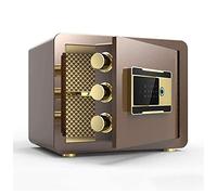 HQHYGM Safes Safe， Electronic SCan Be Fixed to Install Multi-Color -35X25X25Cm Insurance Security Safe，Black