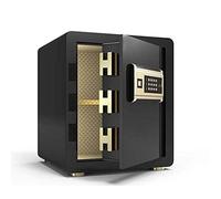 HQHYGM Safes Safe， Electronic SCan Be Fixed to Install Multi-Color -36X31X40Cm Insurance Security Safe，Brown