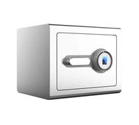 HQHYGM Security Square Cabinet Small Office Fingerprint Home Anti-Theft Function Easy to Clean (38 * 35 * 45cm)